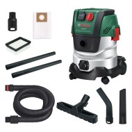 Прахосмукачка Bosch PAS 20-220P за сухо и мокро 1200W, 20 л., 220 mbar